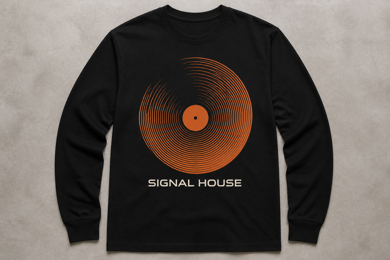 Groove Spiral long sleeve — front