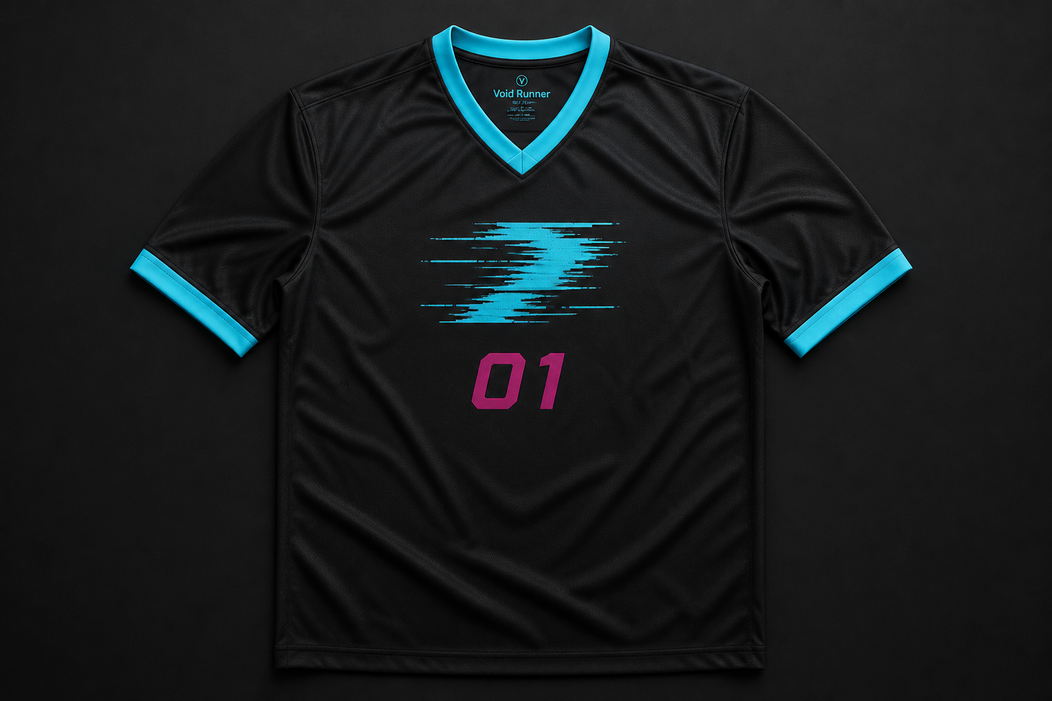 Pixel Trail tee — front